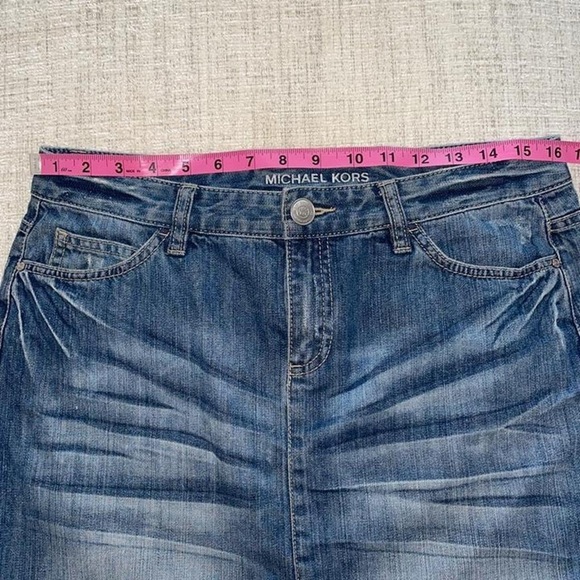 Michael Kors Denim Skirt - Picture 3 of 4